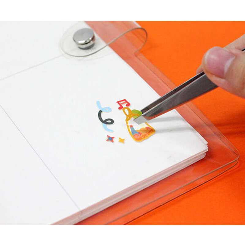 Usage example - Appree Park Scene Glitter Removable Sticker