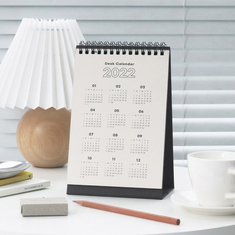 Yearly calendar - ICONIC 2022 Make Your Space Monthly Desk Calendar Yearly calendar - ICONIC 2022 Make Your Space Monthly Desk Calendar