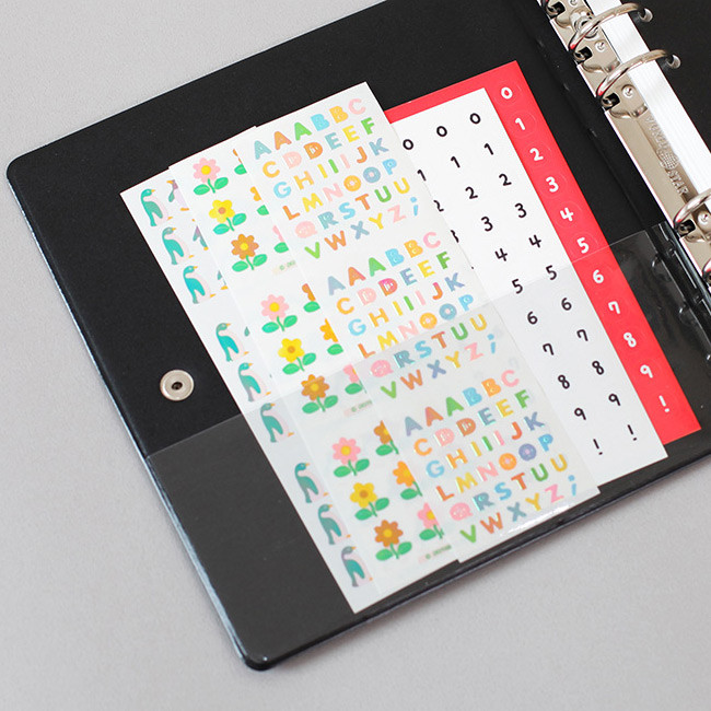 Inner pocket - 2NUL Editor's Pick A6 wide 6-ring Dateless Weekly Diary
