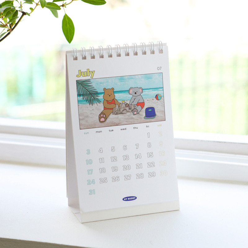 Dailylike 2022 My Buddy Mini Monthly Desk Calendar