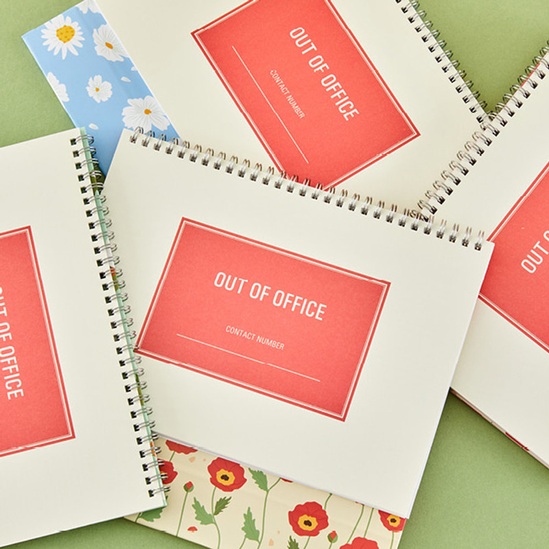 Out of Office - Ardium 2022 Flowery Monthly Desk Calendar Out of Office - Ardium 2022 Flowery Monthly Desk Calendar