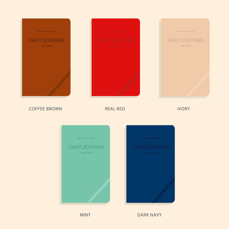 Color - Ardium 2022 365 Days Medium Dated Daily Journal Diary