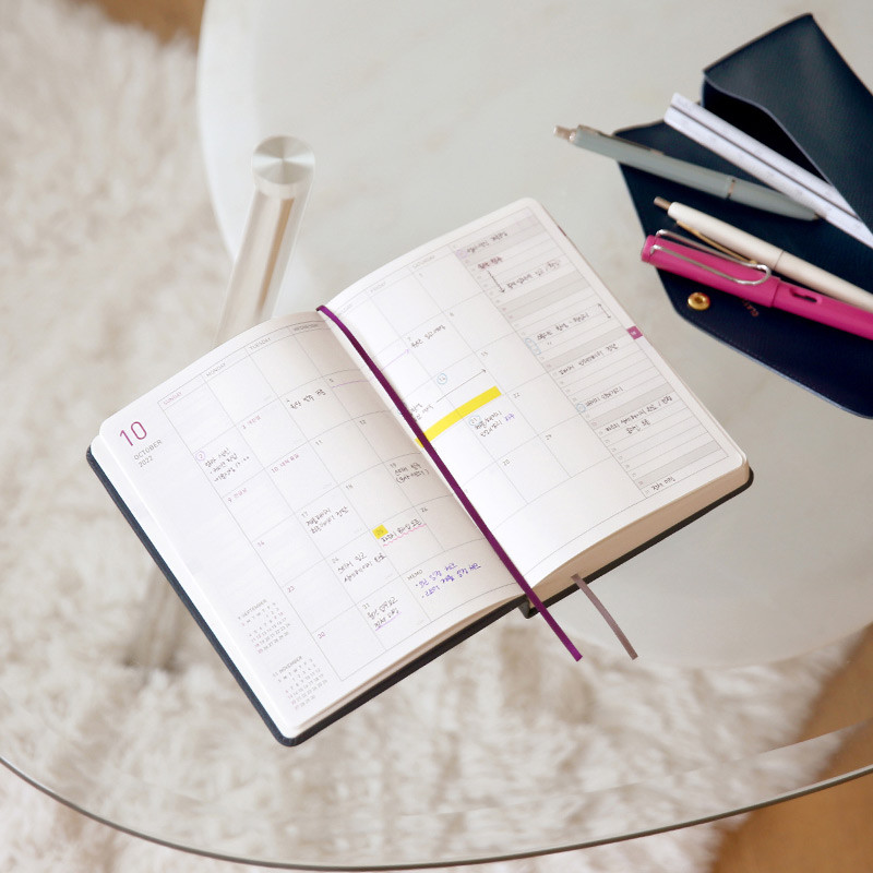 Monthly plan - Monopoly 2022 Appointment B6 Business Dated Weekly Planner