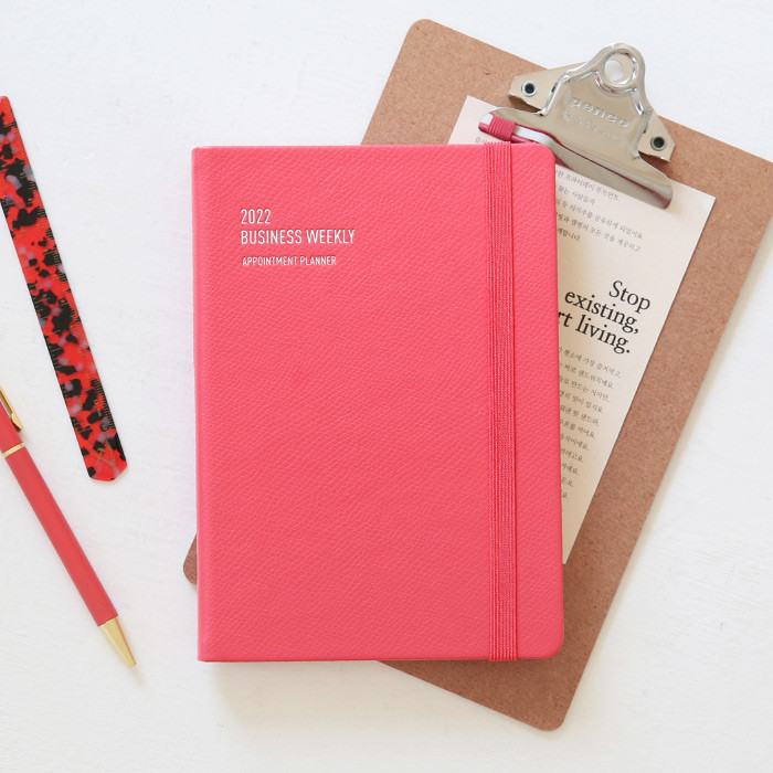 Monopoly 2022 Appointment B6 Business Dated Weekly Planner