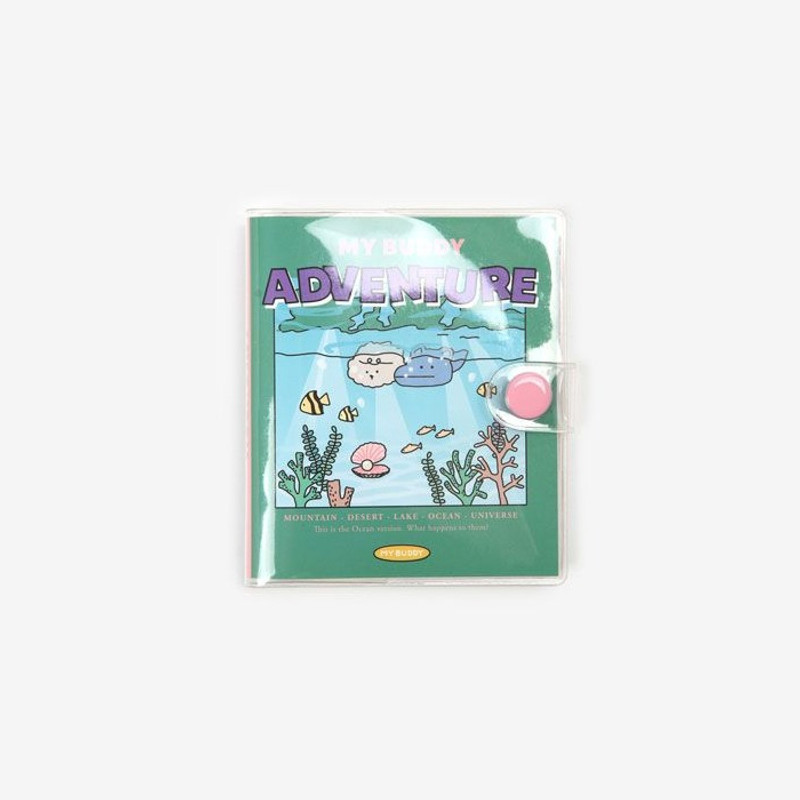 My Buddy Ocean PVC Cover Blank Notebook My Buddy Ocean PVC Cover Blank Notebook