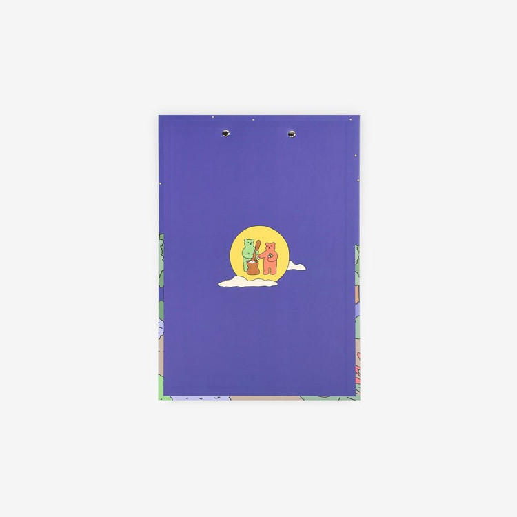 Adventure - Dailylike Jelly Bear A4 Document Holder File Clipboard