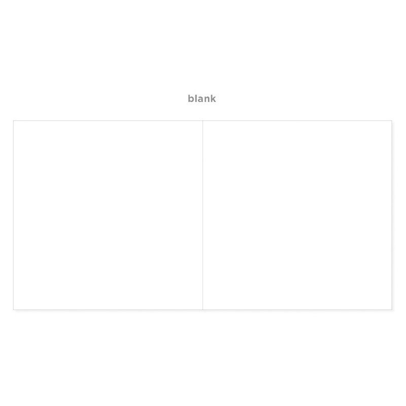 Blank - 2NUL Square Drawing Dateless Weekly Diary Journal Ver2 Blank - 2NUL Square Drawing Dateless Weekly Diary Journal Ver2