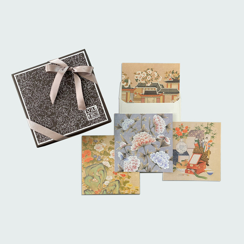 OCHAE Minhwa 12 Cards and 12 Envelopes with Giftbox Set