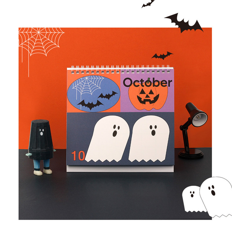 Dash And Dot 2022 Young Monthly Desk Standing Calendar