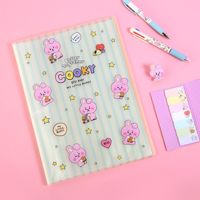 BT21 Little Buddy A4 Display Book with 20 Clear Pocket BT21 Little Buddy A4 Display Book with 20 Clear Pocket