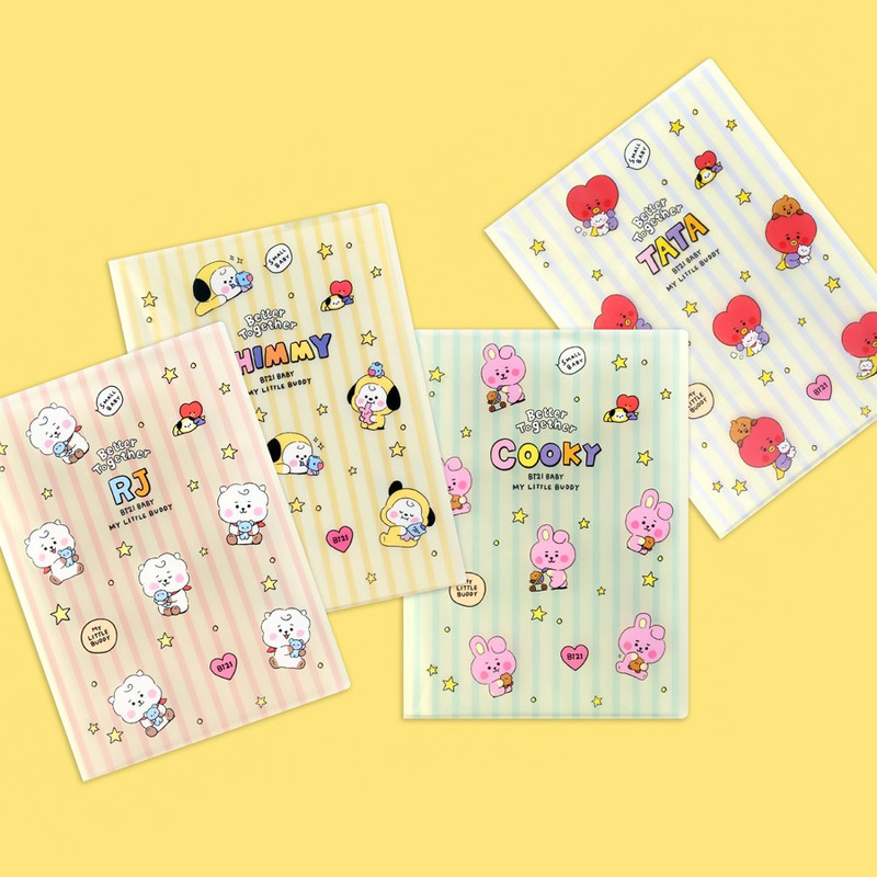 BT21 Little Buddy A4 Display Book with 20 Clear Pocket BT21 Little Buddy A4 Display Book with 20 Clear Pocket
