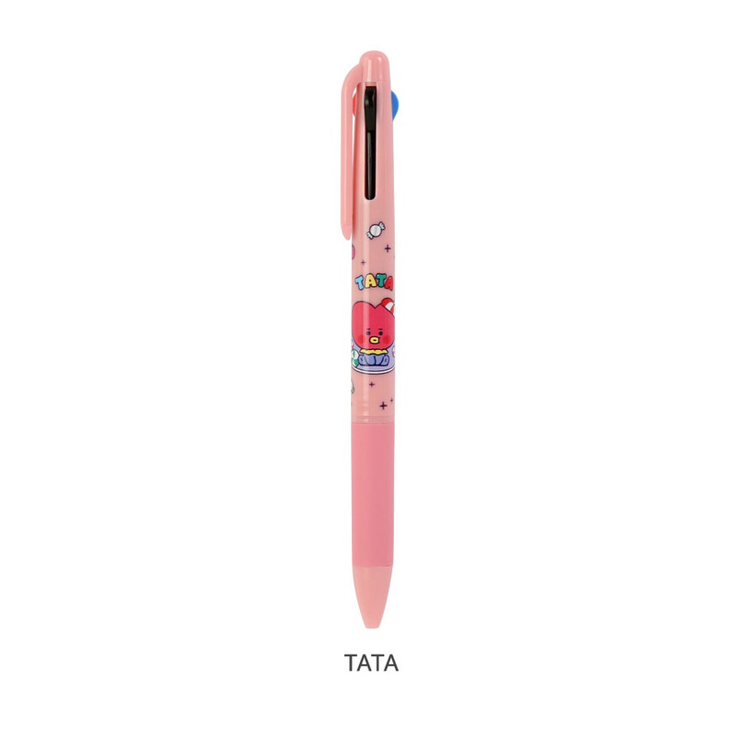 TATA - BT21 Jelly Candy 0.7mm Multi Ballpoint Pen Set of 7 TATA - BT21 Jelly Candy 0.7mm Multi Ballpoint Pen Set of 7