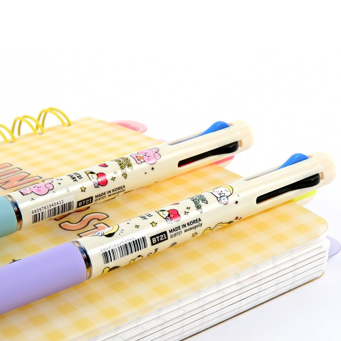 Clip - BT21 Little Buddy 0.5mm Multi Gel Pen
