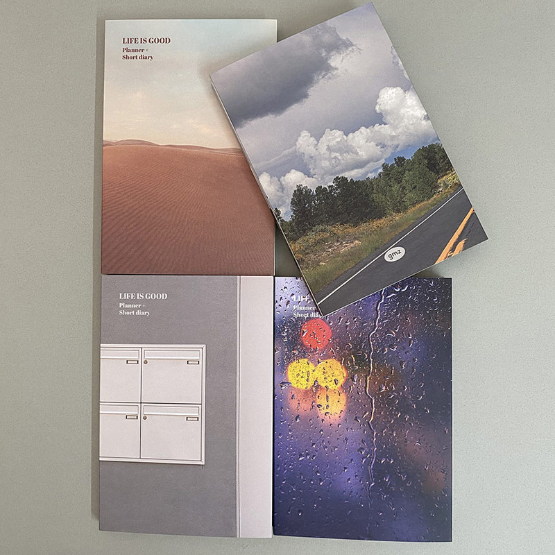 Gunmangzeung Life is Good Dateless Weekly Planner Gunmangzeung Life is Good Dateless Weekly Planner