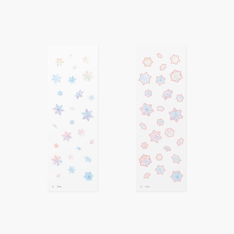 Appree Snow Nature Clear Sticker