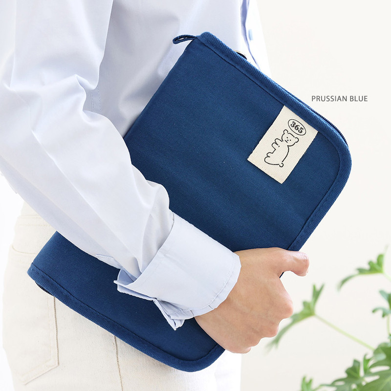 prussian blue - ROMANE 2022 365 6-Ring A5 Dated Weekly Diary Planner