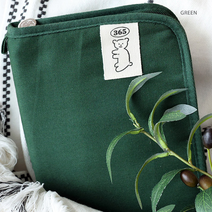 Green - ROMANE 2022 365 6-Ring A5 Dated Weekly Diary Planner