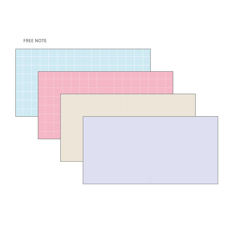 Free note - PLEPLE 2022 Witty Dated Weekly Diary Planner with Sticker