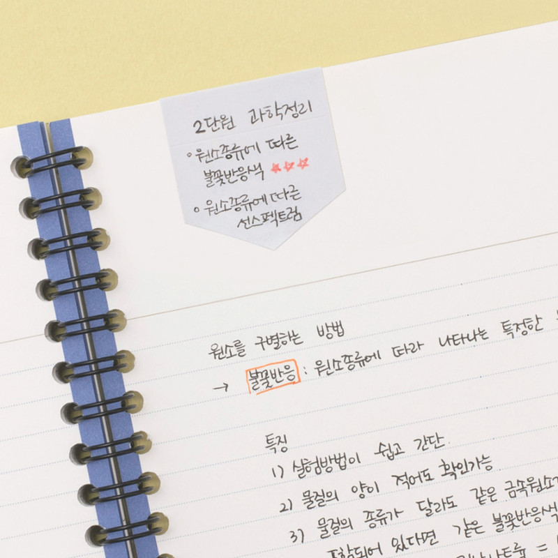 Usage example - Byfulldesign Useful Index Marker Label Sticker Set Usage example - Byfulldesign Useful Index Marker Label Sticker Set