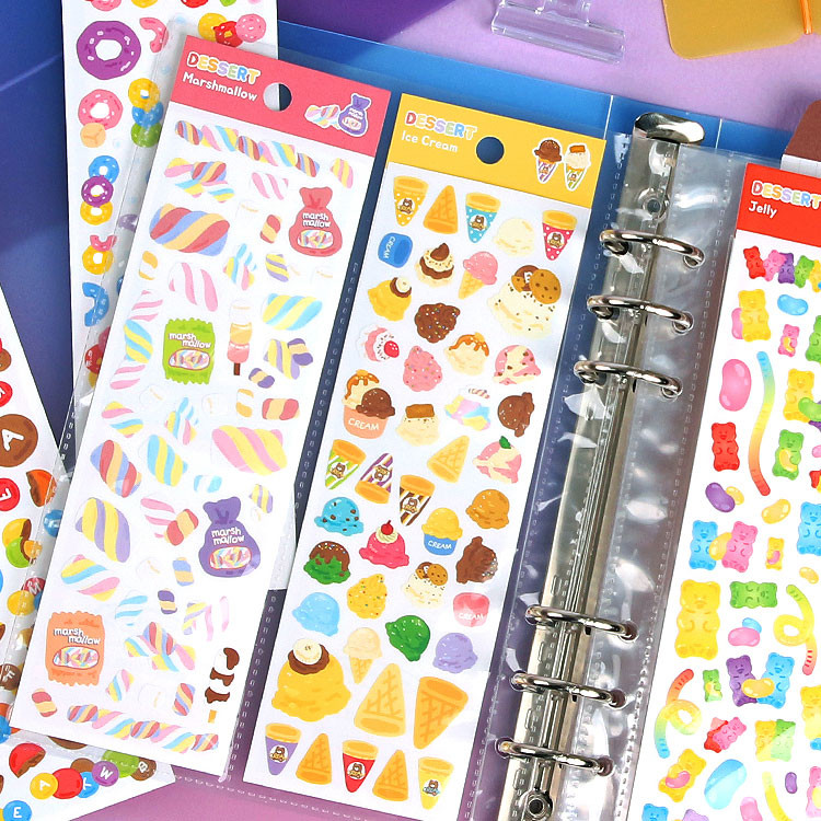 Wanna This Dessert Paper Sticker