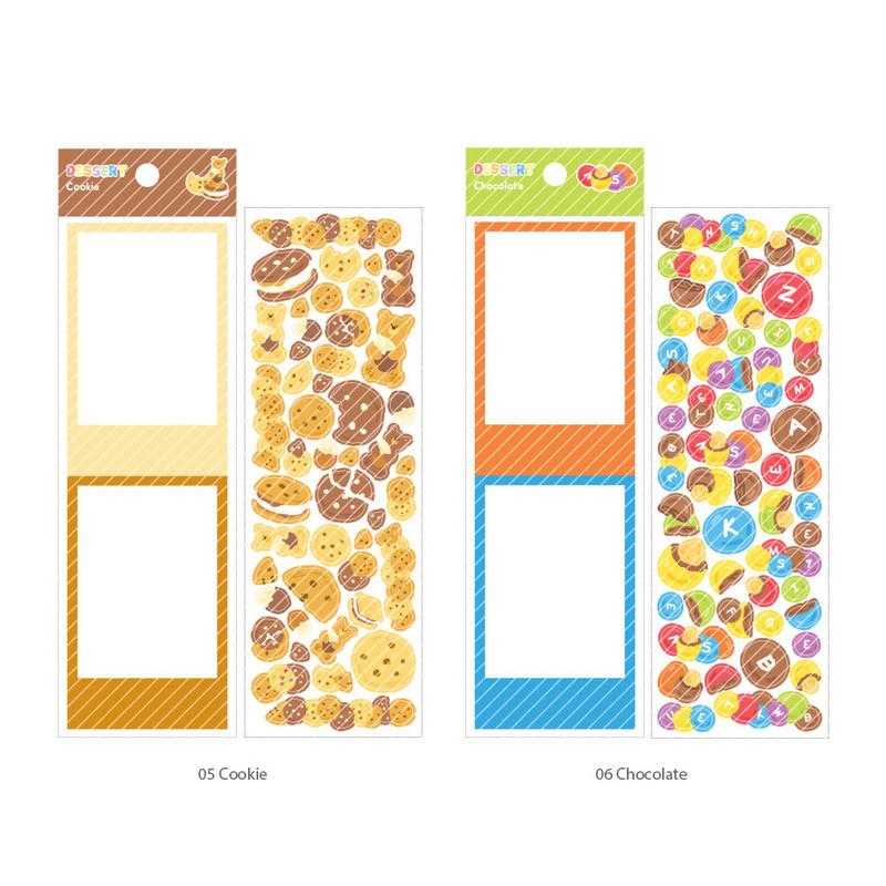 Cookie & Chocolate - Wanna This Dessert Paper Sticker