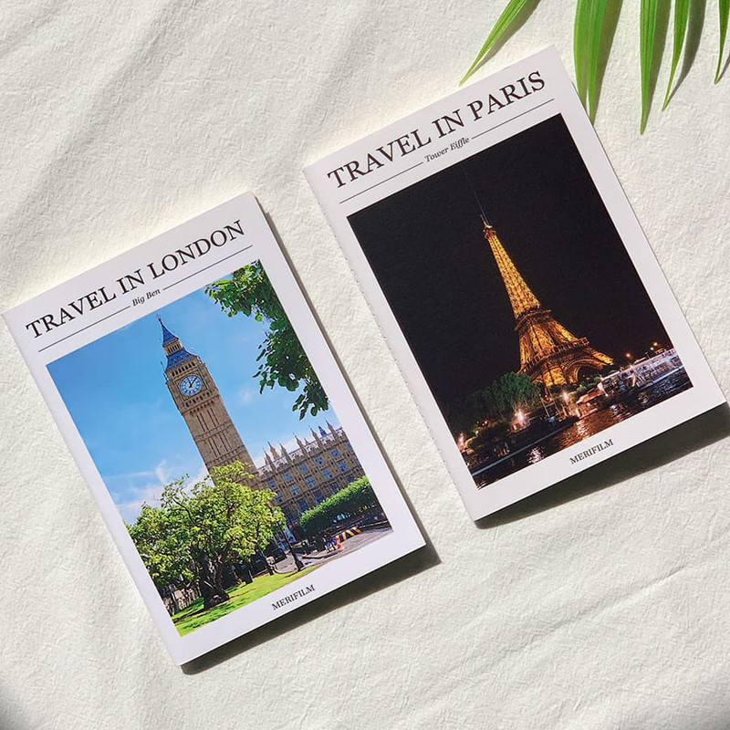 Meri Film Travel Blank Notebook