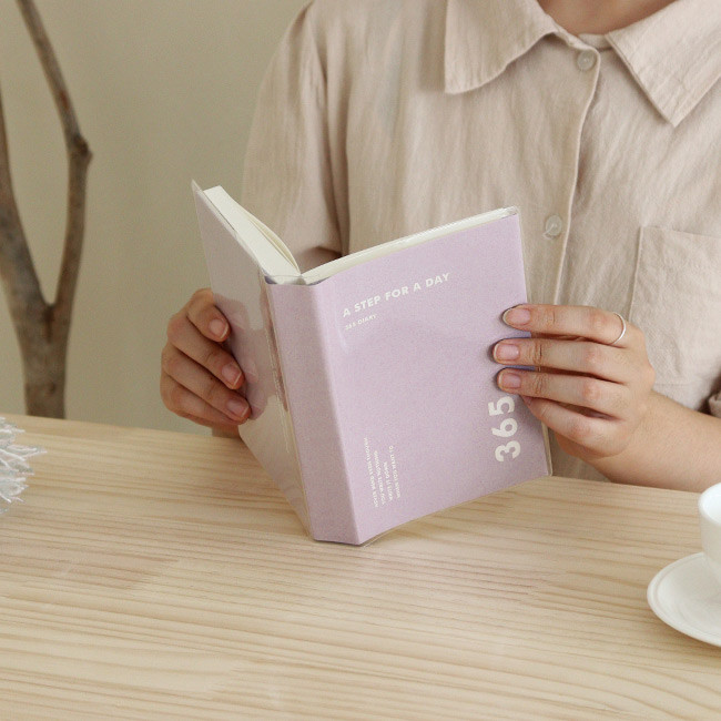 Small size - Indigo Record Your 365 Day Dateless Daily Diary Journal