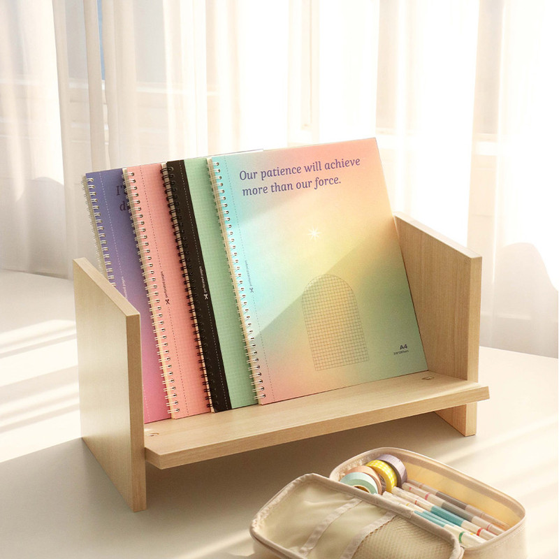 ICONIC Perforated A4 Wirebound Grid Notebook