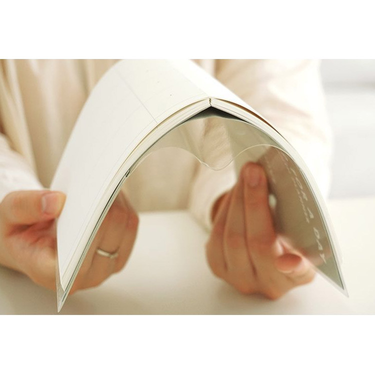 Opens flat - Indigo A Step 6 Months Dateless Weekly Diary Journal