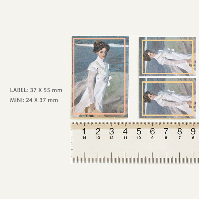 Option - NACOO Sorolla Label Mini Sticker Pack Option - NACOO Sorolla Label Mini Sticker Pack