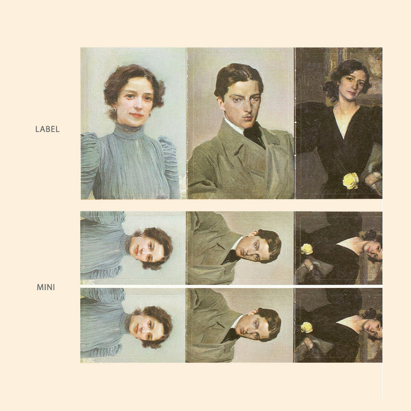 Option - NACOO Sorolla Label Mini Sticker Pack Option - NACOO Sorolla Label Mini Sticker Pack