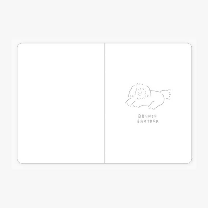 Cover - ROMANE Brunch Brother Small Grid Notebook Cover - ROMANE Brunch Brother Small Grid Notebook