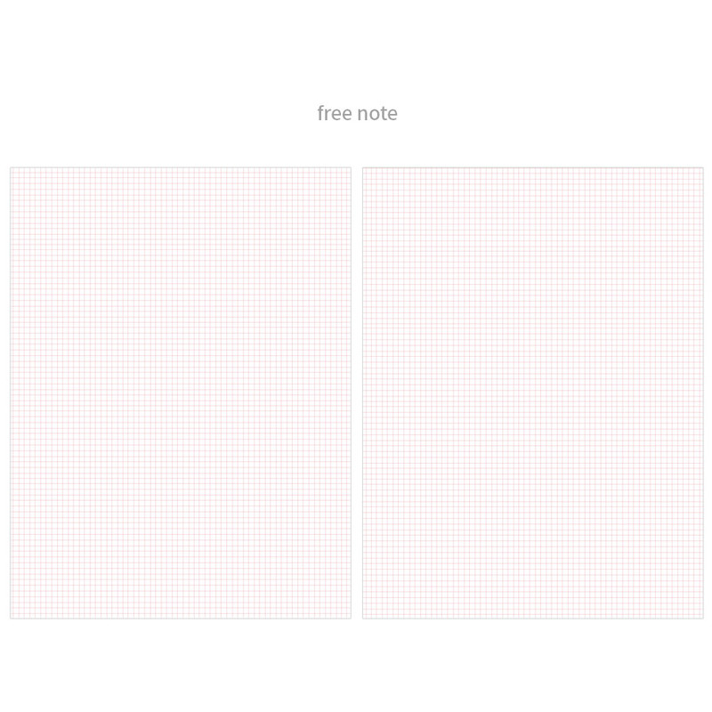 Free note - ROMANE 2022 365 6-Ring Dated Weekly Planner Paper Refills