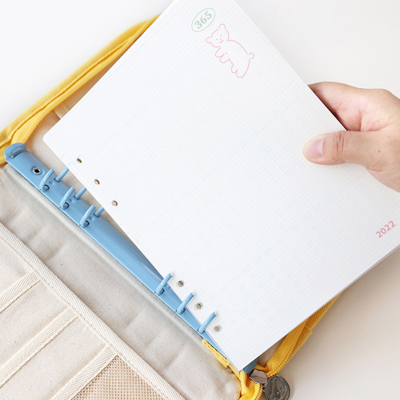 ROMANE 2022 365 6-Ring Dated Weekly Planner Paper Refills