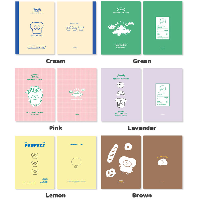 Color - Indigo Toasty A4 Display Book with 20 Clear Pocket Color - Indigo Toasty A4 Display Book with 20 Clear Pocket