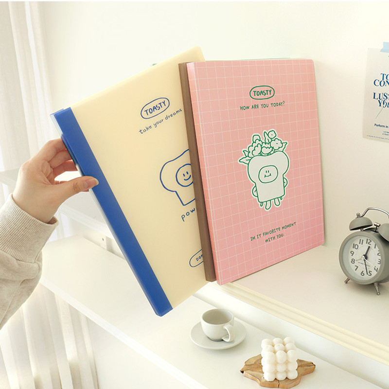 Indigo Toasty A4 Display Book with 20 Clear Pocket Indigo Toasty A4 Display Book with 20 Clear Pocket