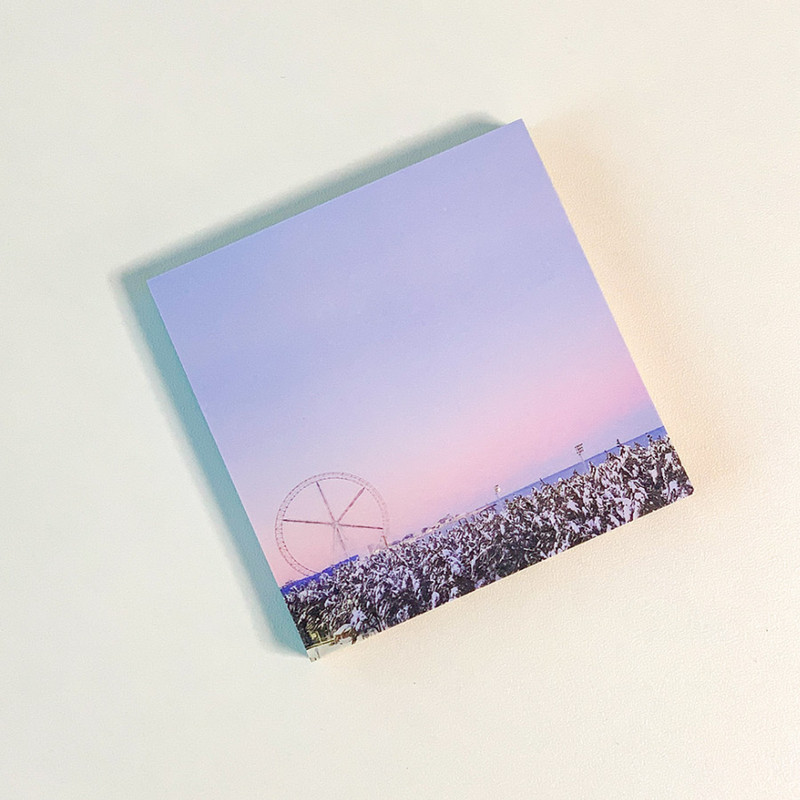 Ferris wheel - Meri Film Winter Mood Memo Writing Notepad