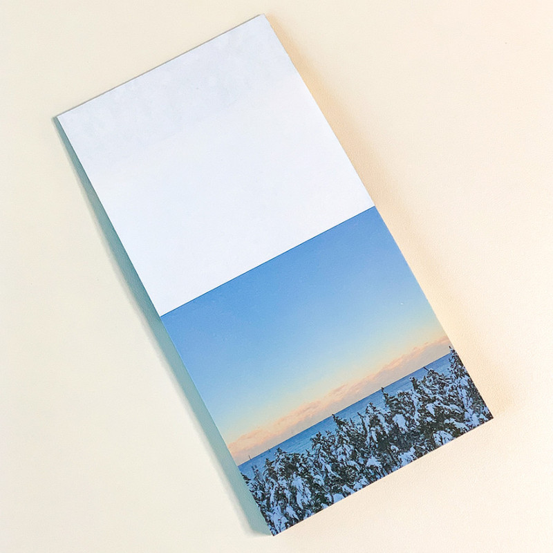 Sea - Meri Film Winter Mood Memo Writing Notepad