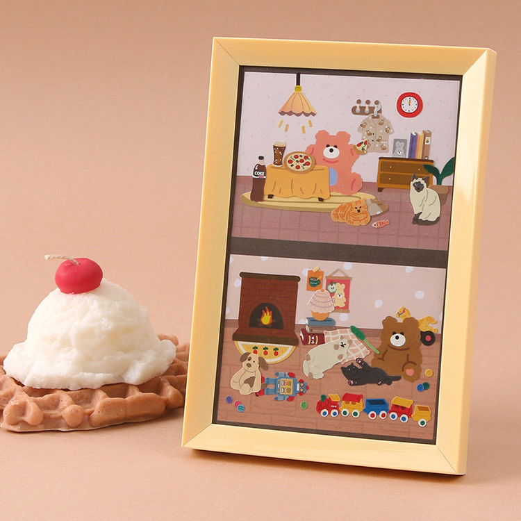 Usage example - Wanna This Omil Jomil Paper Sticker Pack 10-17