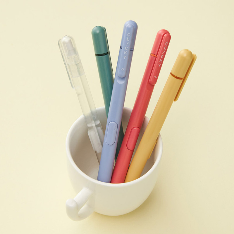 MONAMI Clicky 0.5 mm Sharp Mechanical Pencil MONAMI Clicky 0.5 mm Sharp Mechanical Pencil