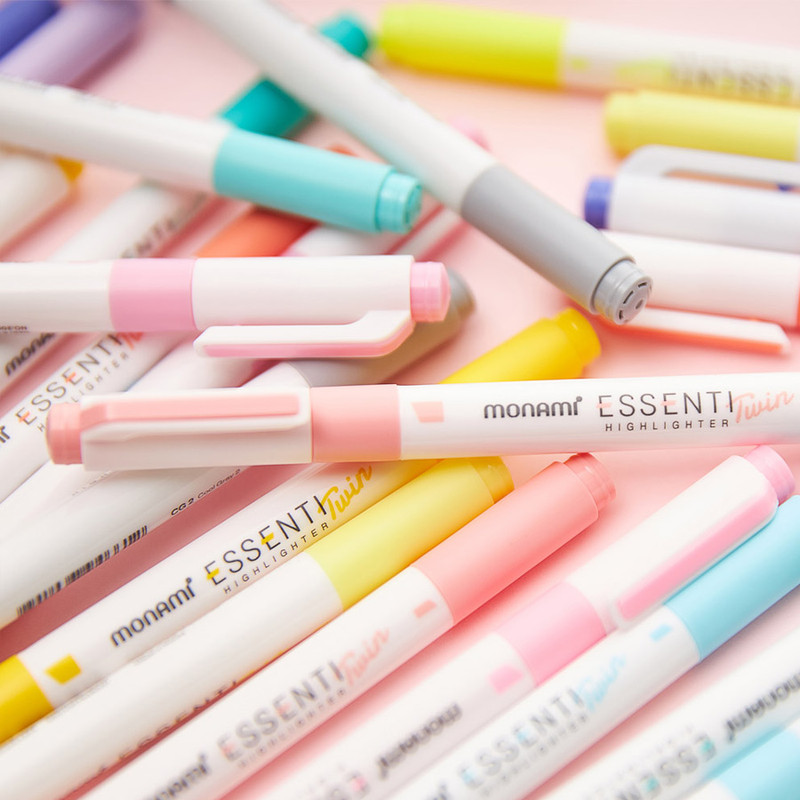 MONAMI New Breeze Double Ended Highlighters Set MONAMI New Breeze Double Ended Highlighters Set