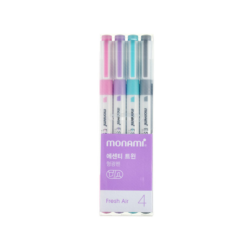 MONAMI Fresh Air Double Ended Highlighters Set MONAMI Fresh Air Double Ended Highlighters Set