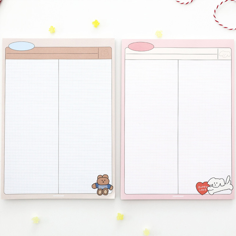 Usage example - ROMANE More Happy A5 Grid Writing Notepad Usage example - ROMANE More Happy A5 Grid Writing Notepad