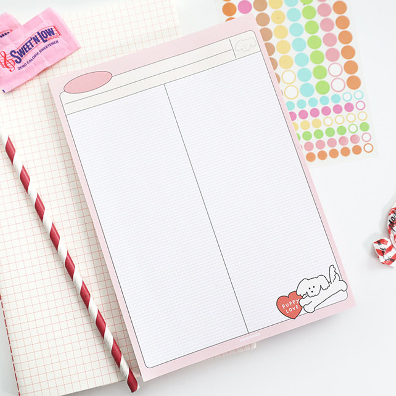 Usage example - ROMANE More Happy A5 Grid Writing Notepad Usage example - ROMANE More Happy A5 Grid Writing Notepad