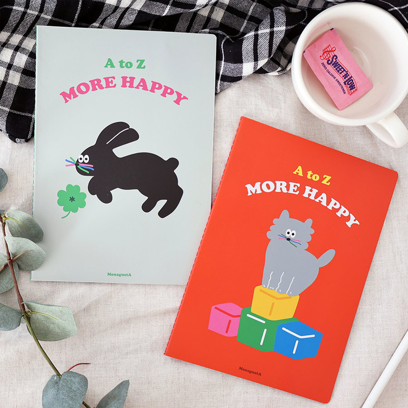 ROMANE More Happy A5 Line Notebook ROMANE More Happy A5 Line Notebook