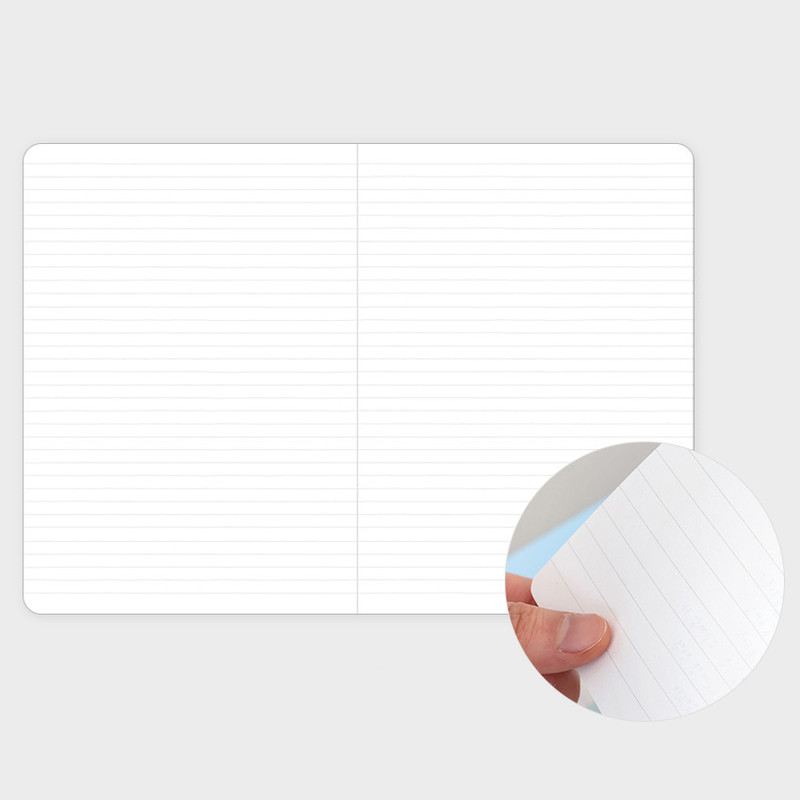 Lined paper - ROMANE More Happy A5 Line Notebook Lined paper - ROMANE More Happy A5 Line Notebook
