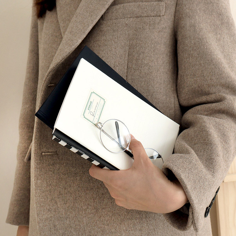 A5 size - Indigo Storage A5 Saddle Stitching Lined Notebook A5 size - Indigo Storage A5 Saddle Stitching Lined Notebook