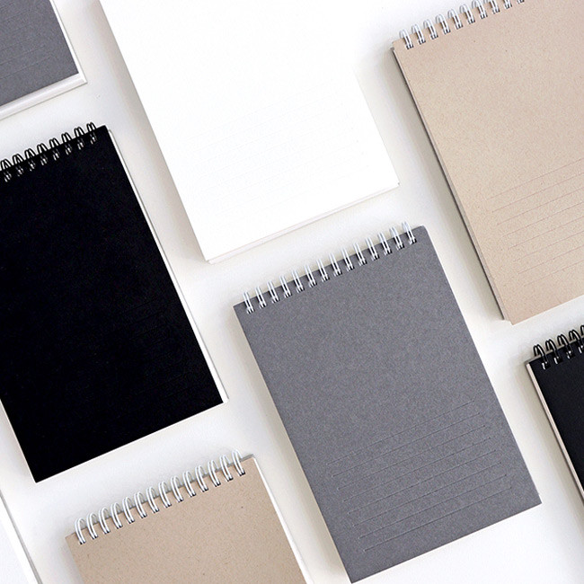 Indigo Storage B6 Wire Bound Lined Notebook