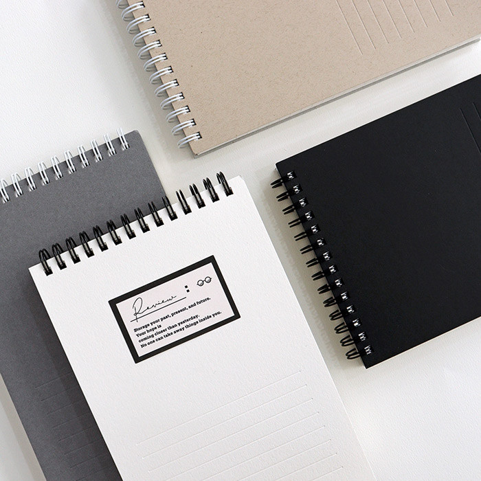  Indigo Storage B6 Wire Bound Lined Notebook