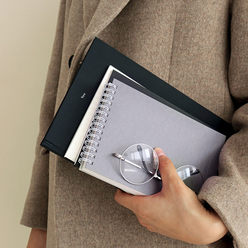 Usage example - Indigo Storage B6 Wire Bound Lined Notebook